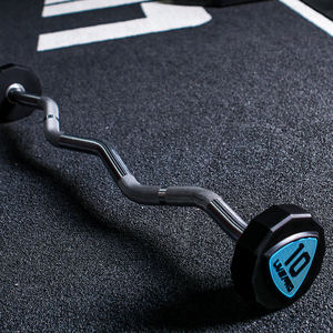 10/20/25/30/15kg a 12 lati della manovella della palestra pesi liberi Fitness sollevamento pesi bilanciere in poliuretano bilanciere fisso - Product Image 6