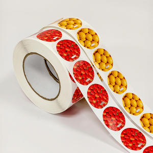 Autocollant soluble dans l'eau, écologique, impression personnalisée pour étiquettes de fruits et légumes frais - Product Image 4