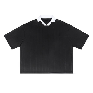 Unisex <b>Men's</b> Soccer Jersey <b>Retro</b> Vintage Classic Football <b>Shirt</b> Knitted Washed Eco-Friendly Breathable Polyester/Cotton - Product Image 2