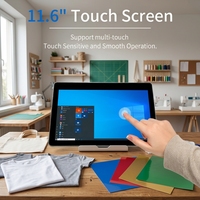 Terminal de point de vente Android 4G avec écran tactile de 11,6 pouces, système de point de vente chinois avec imprimante 80 mm pour les magasins de détail