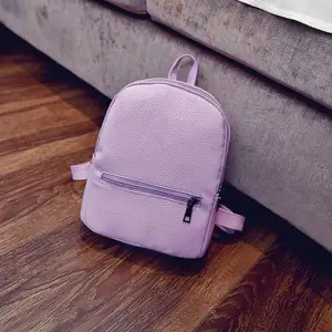 制造定制紫色升华印花个性化品牌皮革背包女士廉价带扣钱包背包带lo