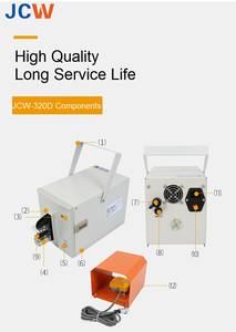آلة العقص الطرفية لكابل الأسلاك الكهربائية بتوريد المصنع ، أداة ضغط الطويق المعزولة من bootlace - Product Image 5