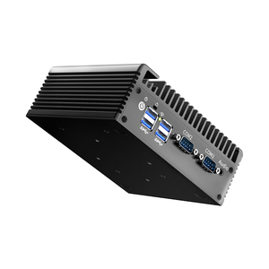 Công nghiệp Mini <span class=keywords><strong>PC</strong></span> với Intel Core i5 Bộ vi xử lý, Dual Lan cổng, hiển thị kép hỗ trợ, Fan nhôm thiết kế 8GB RAM 256GB SSD - Product Image 2