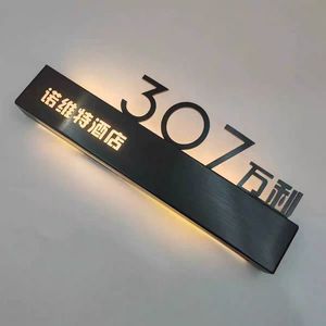 Targa Cinetica per Numero <span class=keywords><strong>di</strong></span> Stanza, Robusto Segnatore da Parete, Insegna <span class=keywords><strong>di</strong></span> Identificazione per Alberghi e Suite - Product Image 1