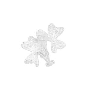 Pendientes de aleación con forma de flor para mujer, joyería clásica para fiestas, no requiere perforación - Product Image 2