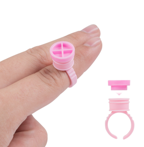 100 Cái Cá Nhân Eyelash Extension Keo Chủ Bán Buôn Quick Blossom Vòng Cup Ghép Eyelash Dính Đứng Trang Điểm Nguồn Cung Cấp - Product Image 3