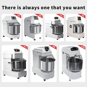 Nouveau Pétrin Spirale Commercial 30L 12kg Multifonctionnel à Fréquence Variable Double Action pour Farine Usage Intensif - Product Image 4