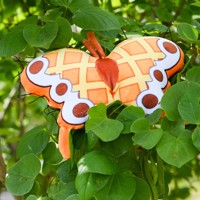 Coussin Papillon Personnalisé en Gros, Jouet en Peluche OEM, Animal en Peluche de Haute Qualité, Oreiller Doux en Forme d'Insecte, Fabrication 2D à 3D