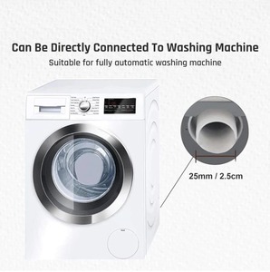 Manguera de Desagüe para Lavadora de Carga Frontal Prime Home Enterprises con Flujo de Agua Suave y Rendimiento Duradero en Oferta - Product Image 5