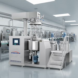 Homogénéisateur haute pression Imberson 500L à commande manuelle PLC, mélangeur de liquides et de pâtes pour l'alimentation et les cosmétiques, émulsifiant sous vide en acier inoxydable - Product Image 2