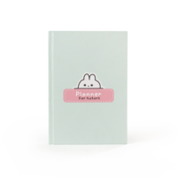 Diario Personalizado con Tapa Dura, Encuadernación en Espiral, Metas de Bienestar, Planificador A5 Sin Fecha, Papelería con Dibujos Animados, Cuaderno de Regalo Inspirador