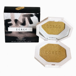Iluminador Facial Octogonal de 3 Colores con Brillo, Polvo Sedoso y Suave, Maquillaje Iluminador - Product Image 1