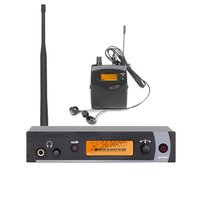 Système de monitoring intra-auriculaire sans fil professionnel EW500, 1 émetteur, 1 récepteur BodyPack pour scène, DJ, karaoké, performance