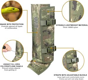 Maple Joy Polainas Antiserpiente para Caza, Duraderas y a Prueba de Mordeduras, para Hombres y Mujeres, Ajustables, Protección para la Parte Inferior de la Pierna, Tallas Personalizadas - Product Image 2