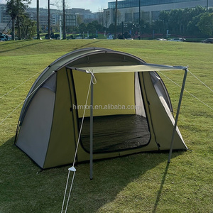 Carpa de Camping <span class=keywords><strong>Plegable</strong></span> para 2-3 Personas, Impermeable, de Una Habitación y Sala de Estar, Portátil, para Playa, para las Cuatro Estaciones - Product Image 1