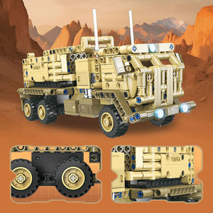 58157 M142 Lanzador de Cohetes Autopropulsado, Bloques de Construcción de Partículas Pequeñas, Modelo Educativo para Niños, Juego de Bloques de Plástico - Product Image 3