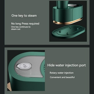Plancha de vapor portátil de mano, pequeña y plegable, para el hogar y dormitorio, vaporizador de ropa portátil - Product Image 3