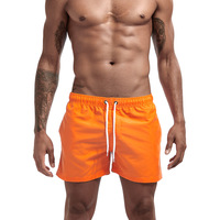 Casual Driepunts Strandbroek Voor Heren, Effen En Veelkleurige Cargoshorts Met Een Losse Sportbroek In De Middellange Taille