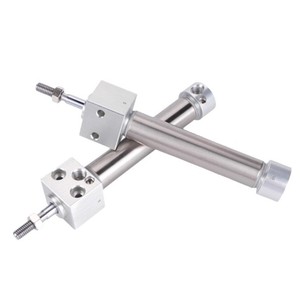 Mini-cylindre pneumatique à tête carrée Chanto Mb16X25 Mb16X50 Mb16X75 Mb16X100 Mb16X125 Mb16X150 avec corps en aluminium - Product Image 1