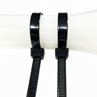 Attaches de câbles en nylon 66 autobloquantes extra résistantes et durables de 400 mm * 9 mm pour la gestion des câbles de construction industrielle et le regroupement des fils