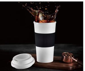Thời trang thân thiện với môi cốc cà phê có thể được phân hủy không-trượt Thiết kế cốc cà phê có thể được tái sử dụng eco-cup - Product Image 2