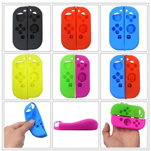 Étui en silicone pour Switch <span class=keywords><strong>Joycon</strong></span>, étui de protection pour Joy-Cons, revêtement anti-huile et antidérapant pour la protection de la poignée pour Switch <span class=keywords><strong>Joycon</strong></span> - Product Image 4