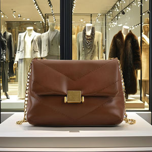 2025 Luxury Women's PU Leather <b>Handbags</b> Waterproof Shoulder Bags <b>Chains</b> Stone Pattern Decoration Zipper Wholesale for Ladies - Product Image 2