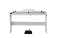 88-Key Semi-Weighted Touch-Sensitive Electric Digital Piano Keyboard with 128 Rhythms and Single Tone Educational Instrument