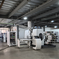 Presse d'impression flexographique entièrement automatique à alimentation par rouleaux, 4 à 6 couleurs, type empilable, pour l'impression de sacs d'emballage composites