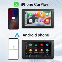Trolink Smart 7 pouces écran tactile voiture affichage sans fil CarPlay Android Auto AUX FM GPS Navigation Audio 256GB TF carte Max
