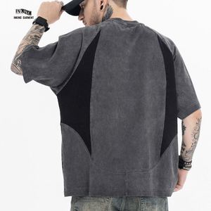 Camiseta de gran tamaño con alambre egipcio para mujer <span class=keywords><strong>One</strong></span> Aize Vintage <span class=keywords><strong>Beatles</strong></span> Designs Hombres Gris Azul Peso pesado Manga corta - Product Image 2