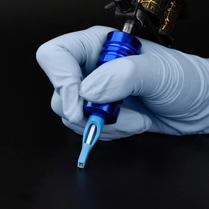 Punta de aguja de tatuaje desechable esterilizada <span class=keywords><strong>RT</strong></span> DT FT embalaje independiente <span class=keywords><strong>para</strong></span> cartuchos de tatuaje <span class=keywords><strong>agujas</strong></span> tapas de boca de plástico suministros - Product Image 4