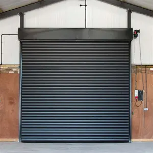 Aluminium Roller Shutter Door TOMA Aluminum Electric Courtyard Rolling Door Roller Shutter Door For Industrial Commercial Roller Shutter Sliding Door