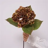 Bunga Hydrangea Latex Berkualitas Tinggi, Bunga Hydrangea Buatan Sentuhan Realistis, Dekorasi Rumah Mewah, Rangkaian Bunga untuk Pesta dan Pernikahan