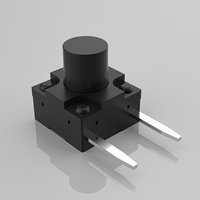 Interrupteur Tactile Étanche en Plastique 12V de Haute Qualité 6x6 Bouton Poussoir Coulissant 2P pour Jouet
