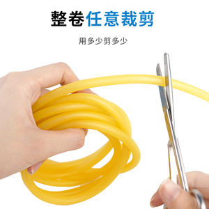 Torniquete Médico MediCare Amarillo, Banda Elástica de Caucho Natural Desechable 5x7 6x9 para Uso en Infusión Arterial y Medición de Presión - Product Image 4