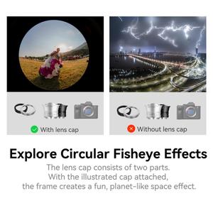 Obiettivi Fisheye Grandangolari TTArtisan APS-C 7.5mm F2 Compatibili con Attacchi Sony E, Panasonic <span class=keywords><strong>M43</strong></span> Z, Canon e Fujifilm X - Product Image 5