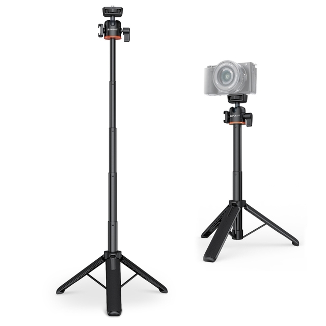 Mini Phone Camera Extension Tripod Stand 360 Degree Ball Head Cold Shoe Selfie Stick