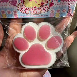 Fruit Cat Paw Squishy <b>Toy</b> Stress Relief Sensory Fidget for Girls Boys Office <b>Desk</b> Use - Product Image 4