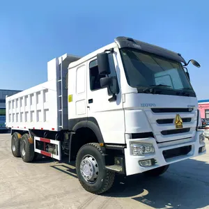 핫 세일 6x4 Sinotruk Howo 트럭 새롭고 사용 된 티퍼 트럭 375Hp 6*4 10 휠 40Ton 덤프 트럭 판매
