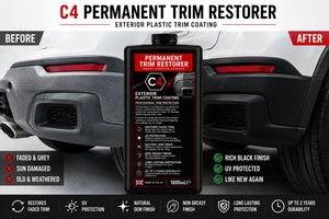 C4 วีล อาร์เมอร์ 1000 มล. เคลือบเซรามิกสำหรับล้อรถยนต์ ทนความร้อนสูง ป้องกันขอบล้อแบบกันน้ำ ป้องกันฝุ่นเบรก สำหรับรถยนต์ - Product Image 2