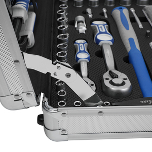 Juego de Herramientas STEELTREKS de 83 Piezas, Precio al por Mayor, Juego de Herramientas de Alta Calidad para Reparación de Automóviles y Hogar, Incluye Estuche de Aluminio CR-Vin 18301 - Product Image 6