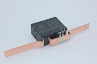 Relais de verrouillage 80A à bobine simple 5VDC pour compteur d'énergie monophasé sur rail DIN