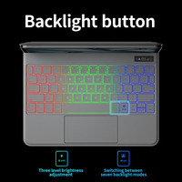 Clavier magnétique Offre Spéciale Magic Keyboard pour iPad Pro 11 Arabe Slim Multi-Touch Trackpad pour étui clavier 10.9 pouces