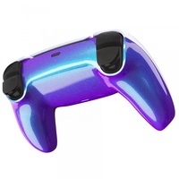 Aksesoris Gamepad EXtremeRate Bunglon Disesuaikan Penggantian Kasus Cover Kembali Perumahan Shell untuk PS5 Play Station 5 Controller