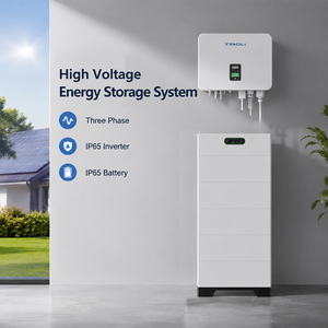 Dual MPPT Energy Storage System Easy Installation 179.2-350.4VDC Renewable <b>Batteries</b> Hybrid Grid <b>Connection</b> Stackable Type - Product Image 1