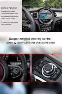Carplay תפוח אלחוטי עבור מיני קופר r55 r56 r57 r58 r59 r60 r61 f61 f54 f55 clubman מועדון המדינה אנדרואיד אוטומטי mirrorlink nbt