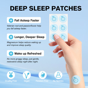 Cerotti per Sonno Profondo - 5 Volte Più Efficaci con Radice di Valeriana e Magnesio - Aiuto Naturale per il Sonno per Adulti, Vegano e Cruelty Free (30 Cerotti) - Product Image 2