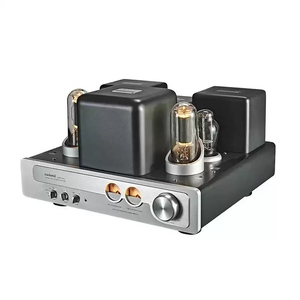 Amplificateur de puissance à tubes HiFi LQ805 Classic <span class=keywords><strong>300B</strong></span>+805, classe A à terminaison simple, 50W RMS 8Ω, 5 entrées (Balance/Phono/RCA), 4 transformateurs - Product Image 4