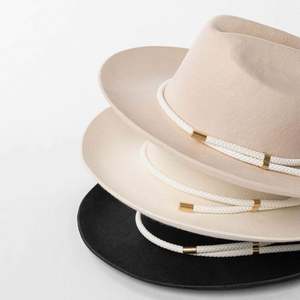 Sombrero Fedora Clásico Vintage 100% Lana Personalizado al por Mayor para Uso Casual, Fiestas y Viajes Unisex - Product Image 5